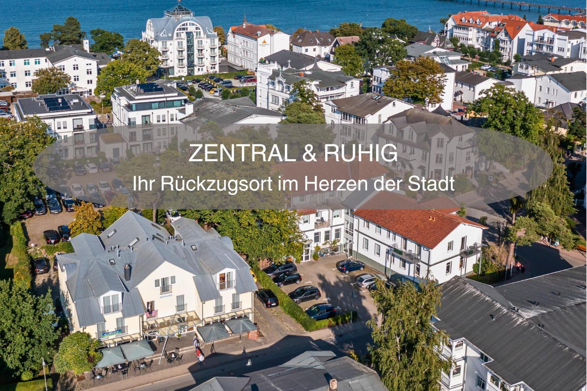 Appartementhaus Sonnenschein - 250M Zum Strand Im Zentrum Von Binz Extérieur photo