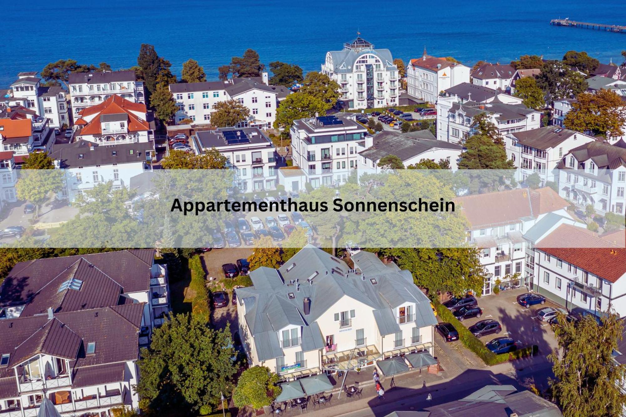 Appartementhaus Sonnenschein - 250M Zum Strand Im Zentrum Von Binz Extérieur photo